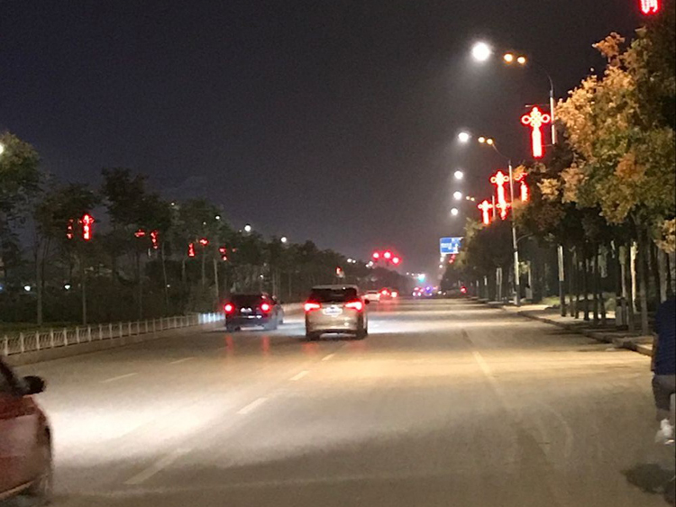 菏澤市鄆城縣水滸路、金河路照明改造